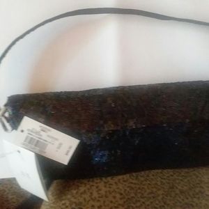armarni exchange sequin bag